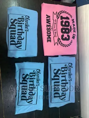 Birthday Shirt Printing