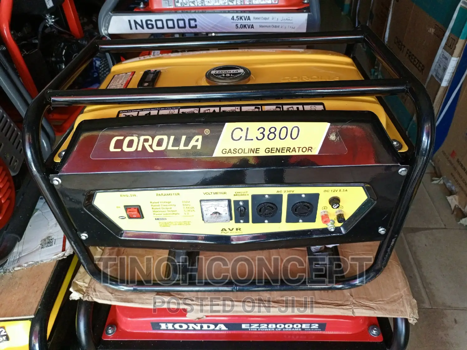 Corolla Generator 3.0 KVA With Low Fuel Consumption