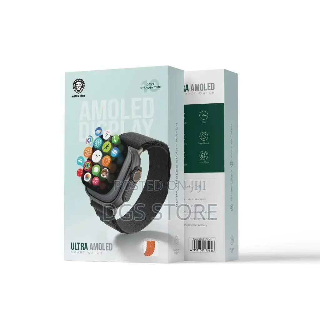 Green Lion Ultra AMOLED Smart Watch