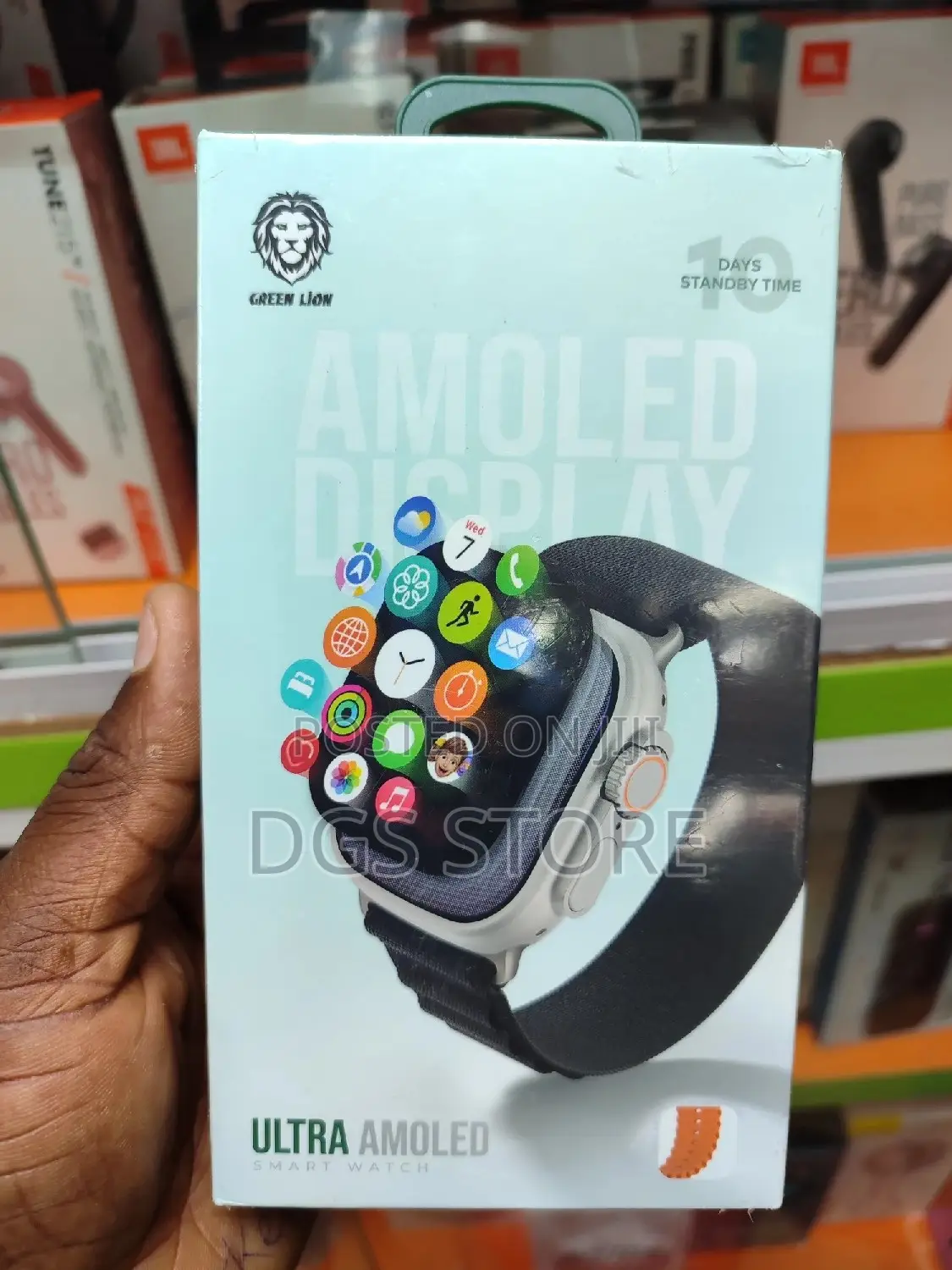Green Lion Ultra AMOLED Smart Watch