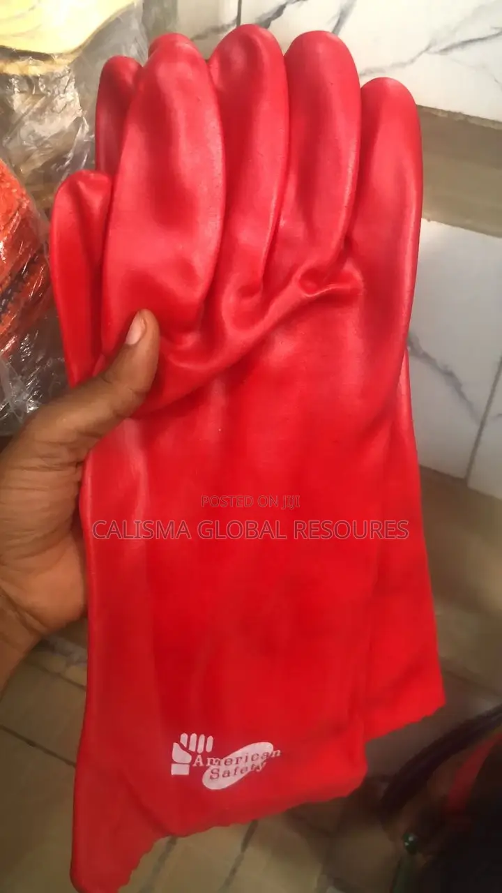 Red Rubber Gloves