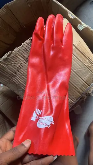 Red Rubber Gloves