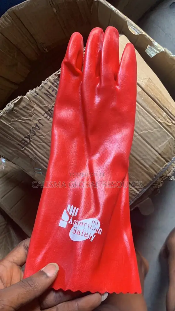 Red Rubber Gloves
