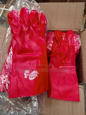 Red Rubber Gloves