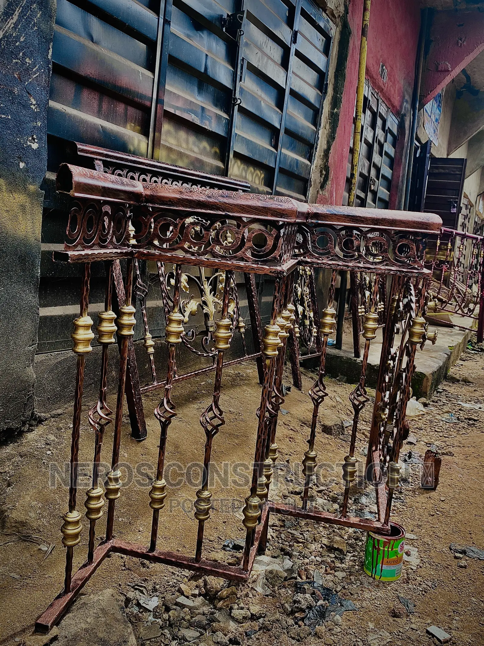 Italian Wrought Iron Rail