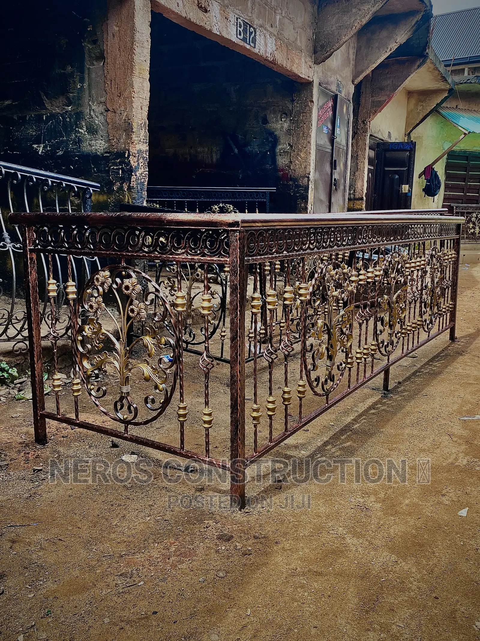 Italian Wrought Iron Rail