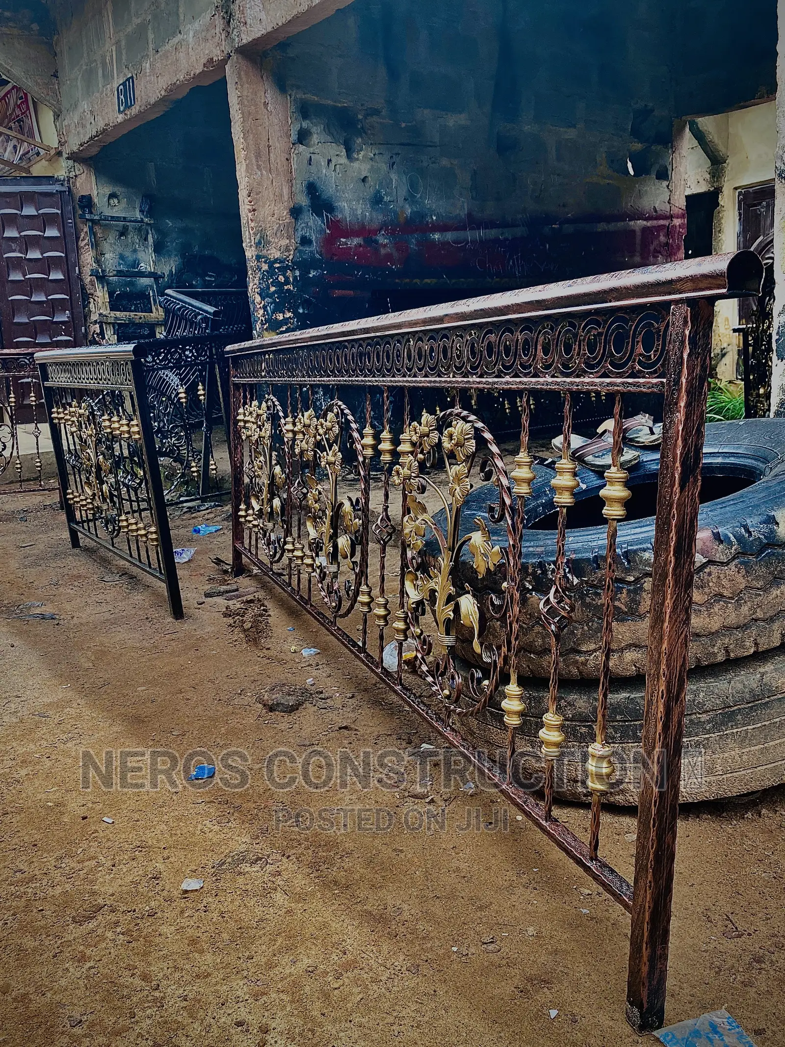 Italian Wrought Iron Rail