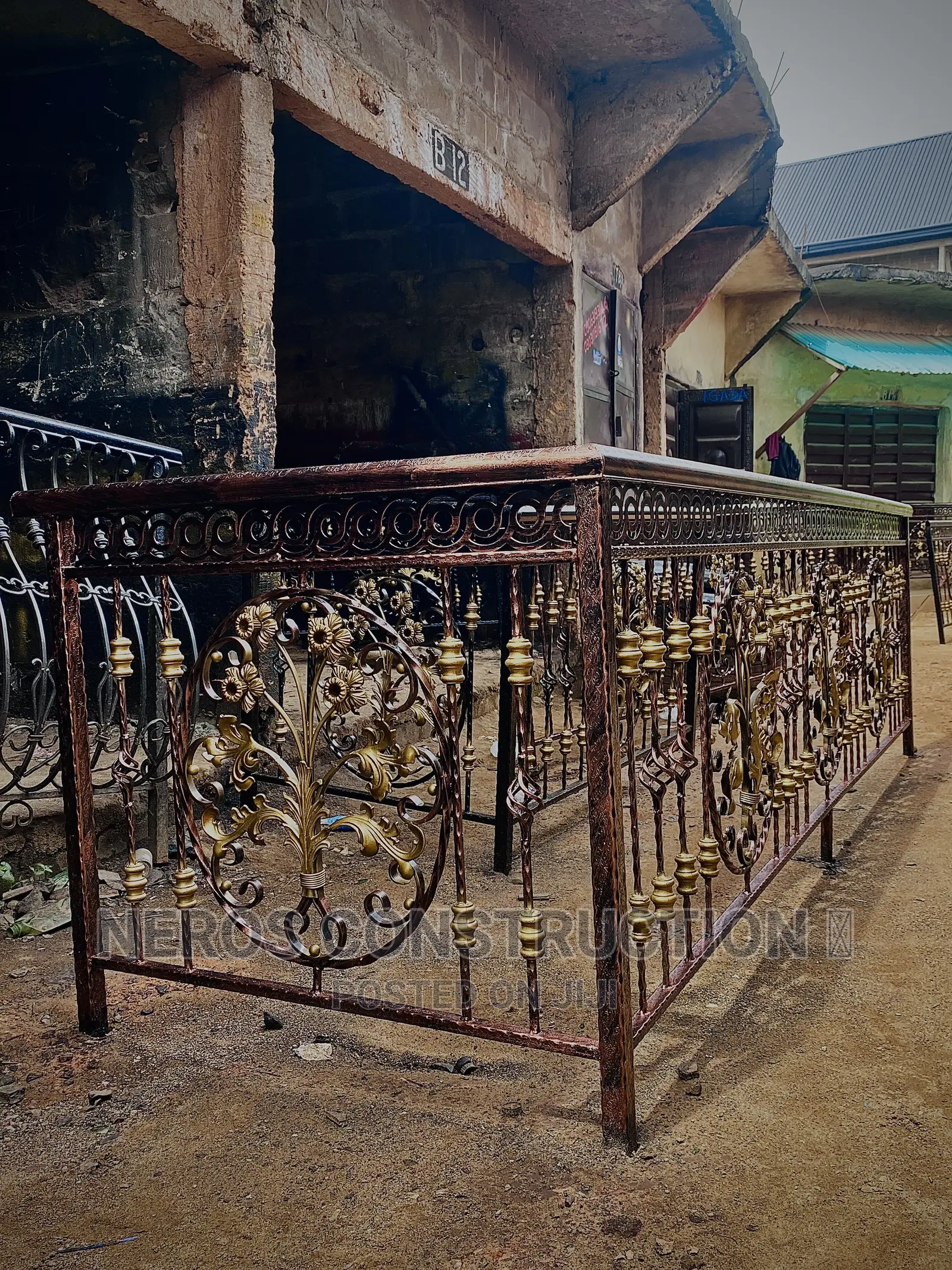 Italian Wrought Iron Rail