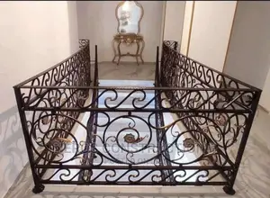 Turkish Curly Wrought Iron Hand Rail