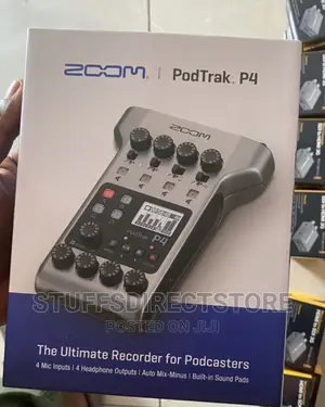 Zoom Podtrak P4 Portable Podcast Recorder