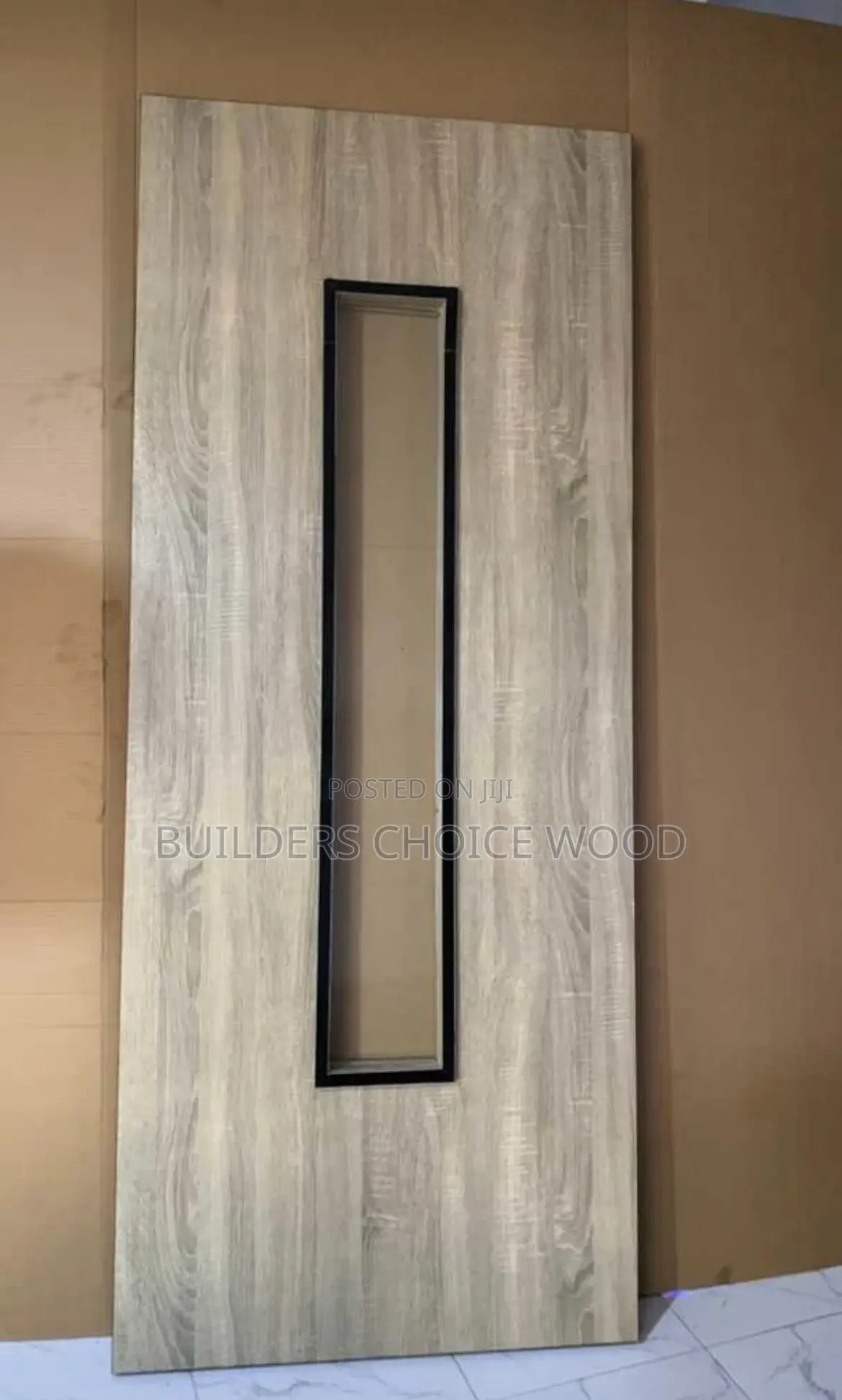 Center Glass HDF Door