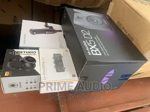 Studio Bundle Maudio Bx5 D2, AT2020, UM2 and Oneodio 10 Pack