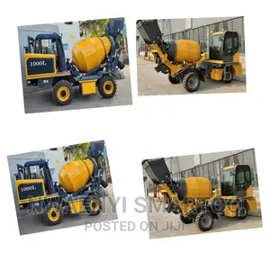 Driving 1000litres Concrete Mixer