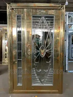Stainless Glass Door Available