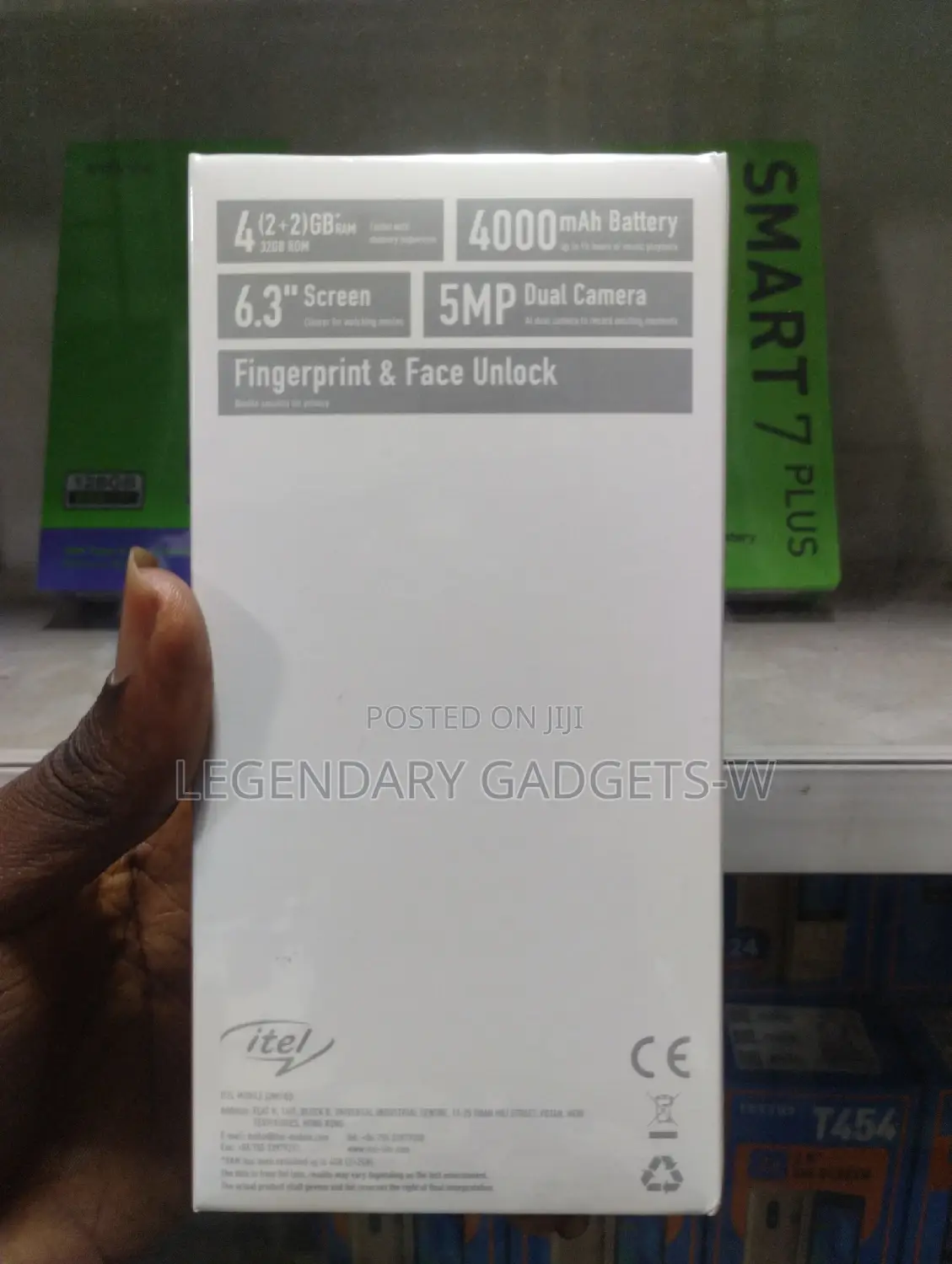 New Itel A04 32 GB Black