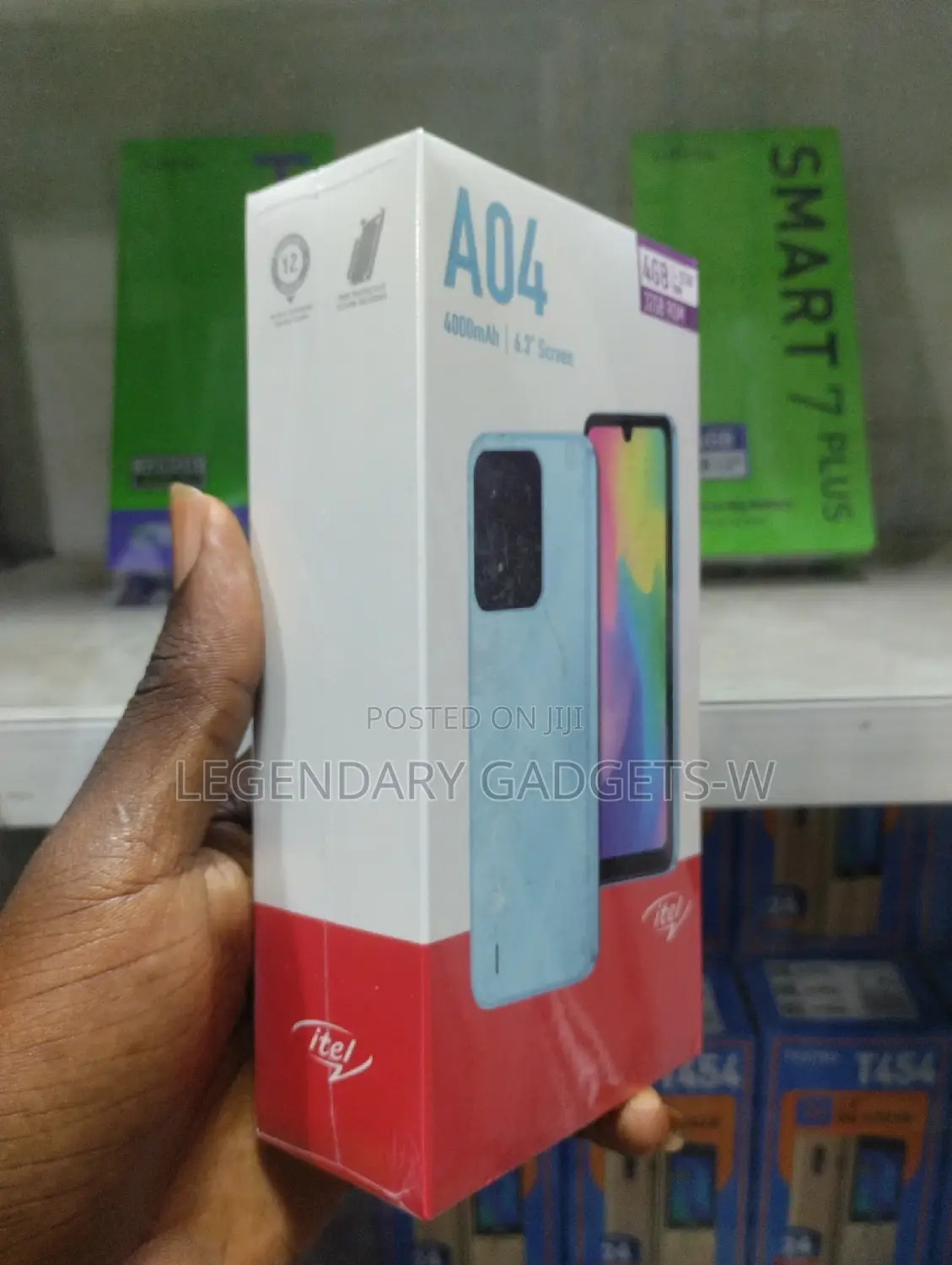 New Itel A04 32 GB Black