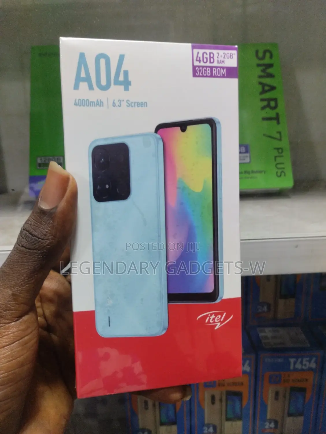 New Itel A04 32 GB Black
