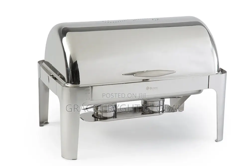 Roll Top Rectangular Chaffing Dish