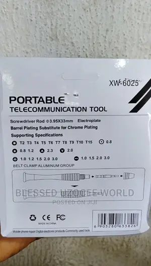 Koocu Xw6025 Portable Telecomm Mobilephone Screwdriver Tools
