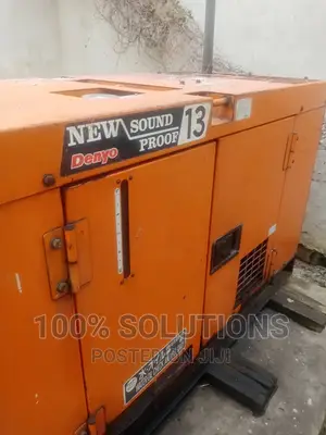 13kva Denyo Japan Sound Proof Generator for Sale