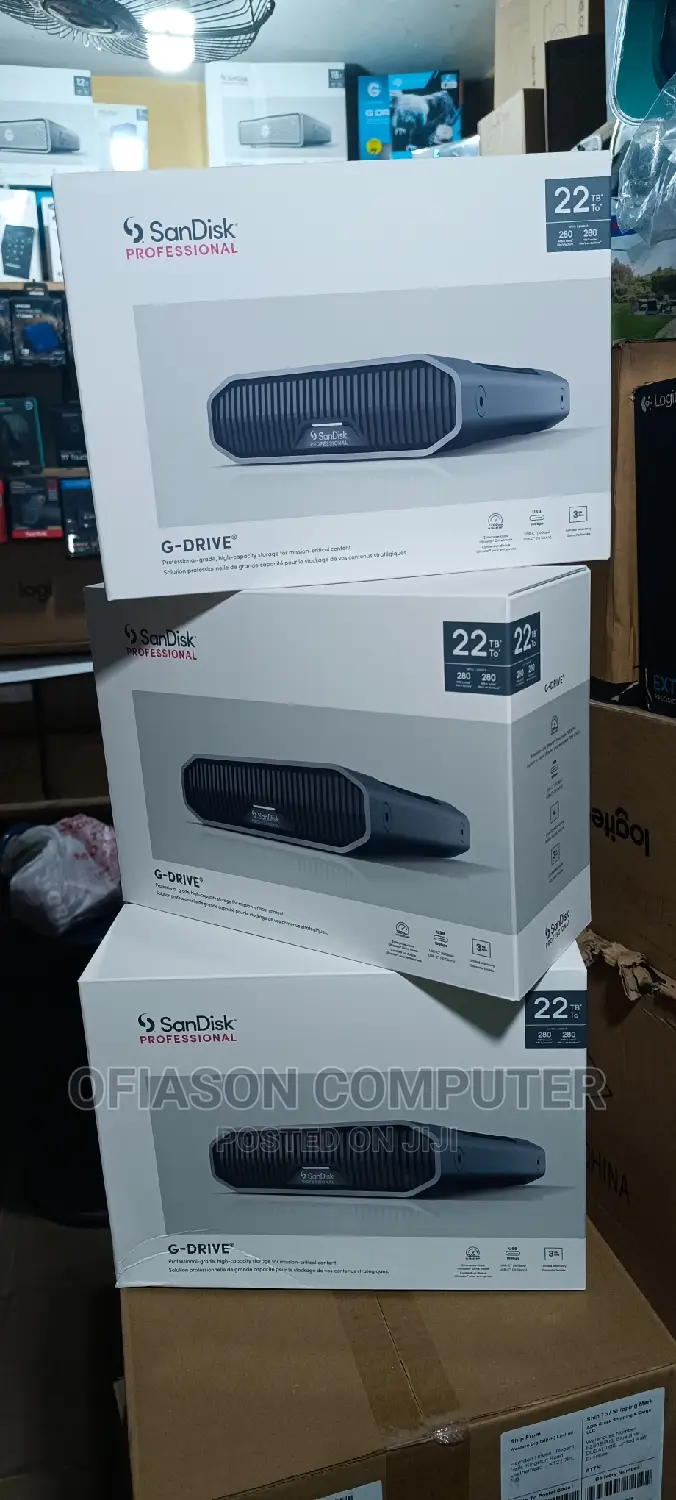 Sandisk Professional / G-drive 22tb