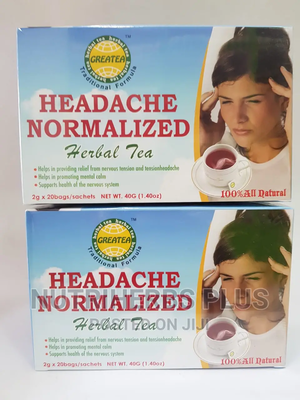 Headache Normalized Herbal Tea Instant Relief From Headaches