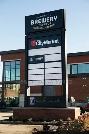 Pylon Sign, All Signage
