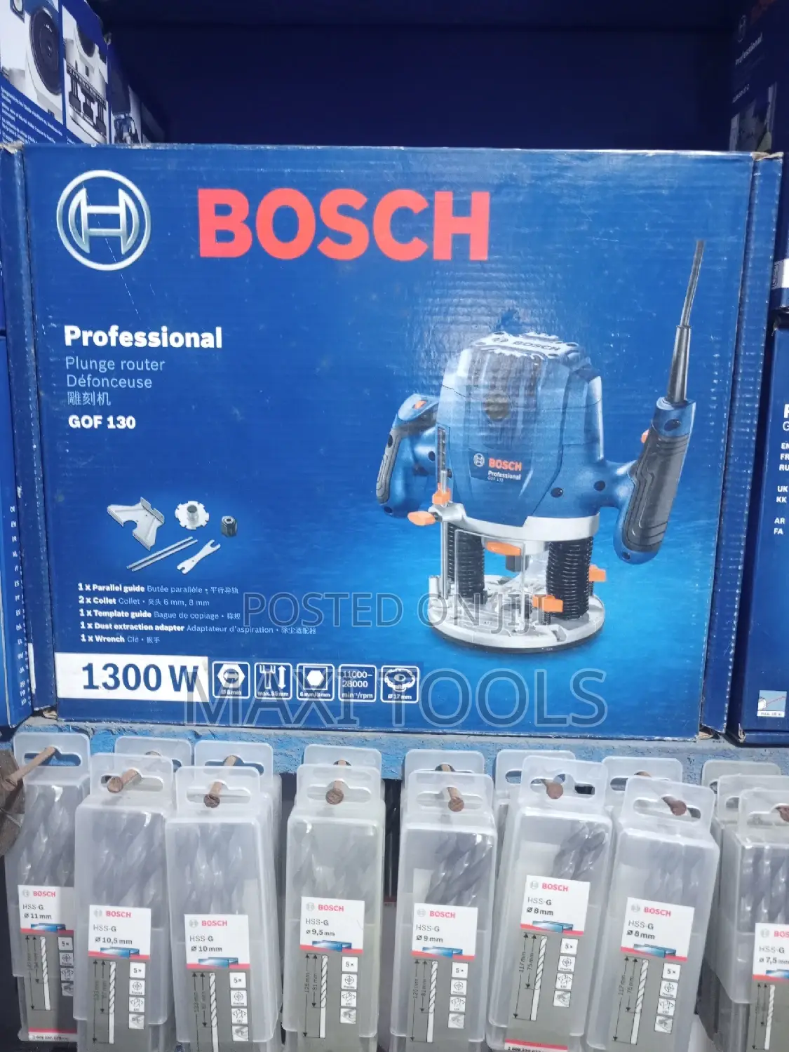 Bosch Heavy Duty Plunge Router Machine