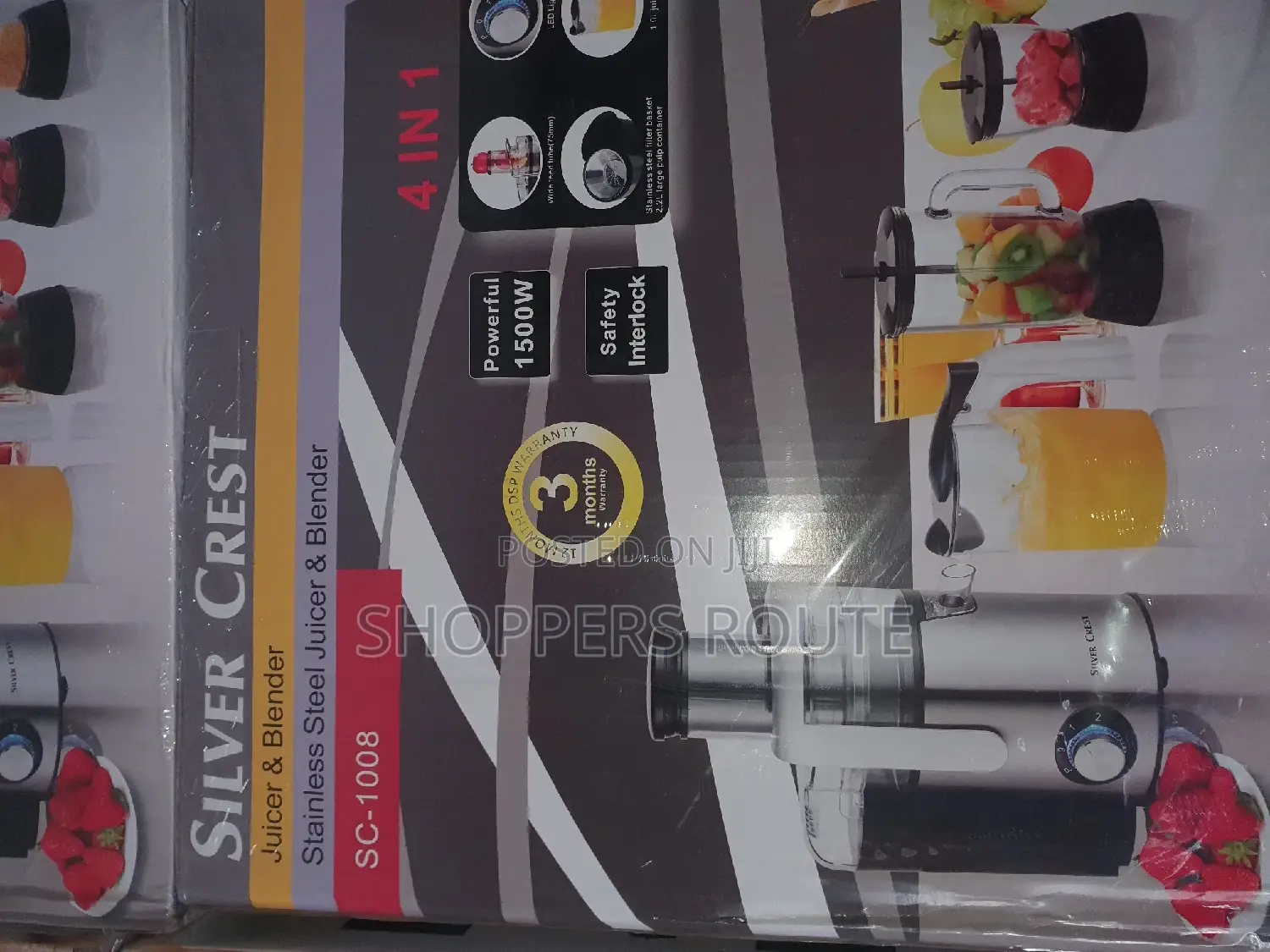 Silver Crest 4-in-1 Juicer and Blender