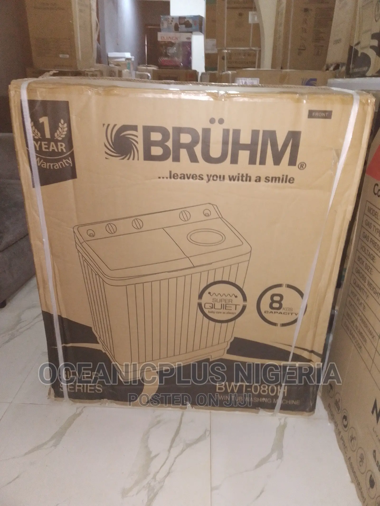 Bruhm 8kg Washing Machine