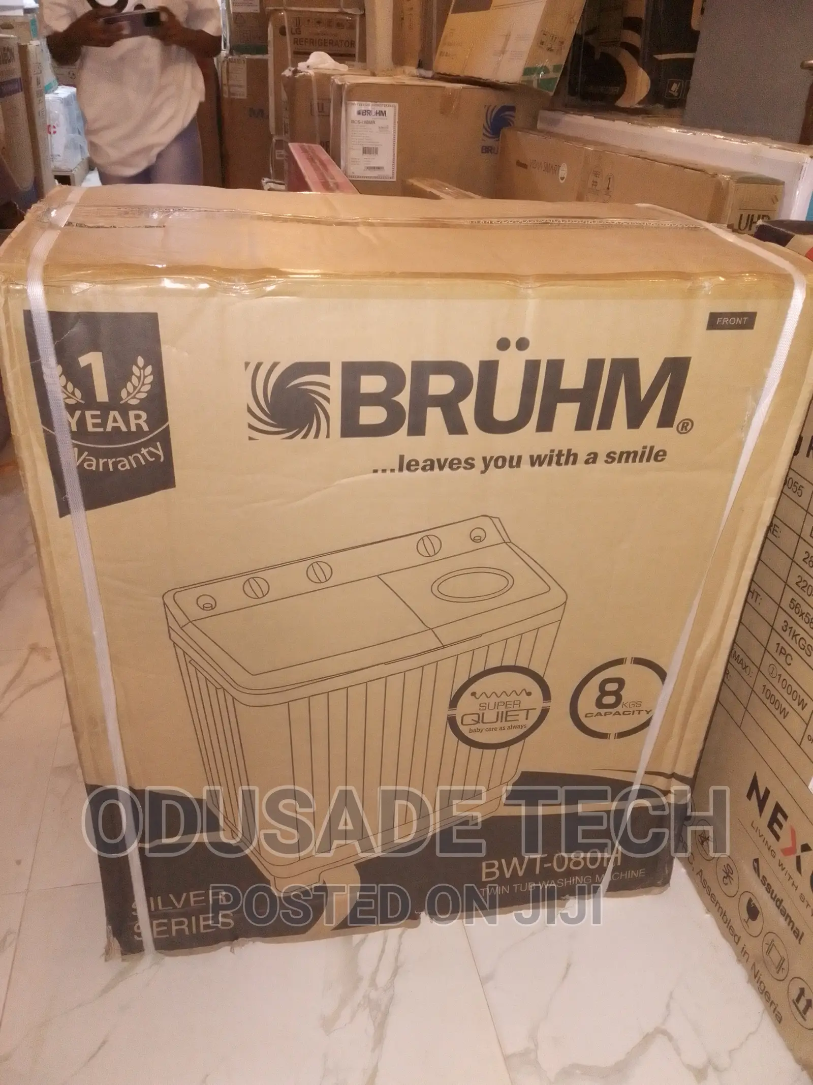 Bruhm 8kg Washing Machine