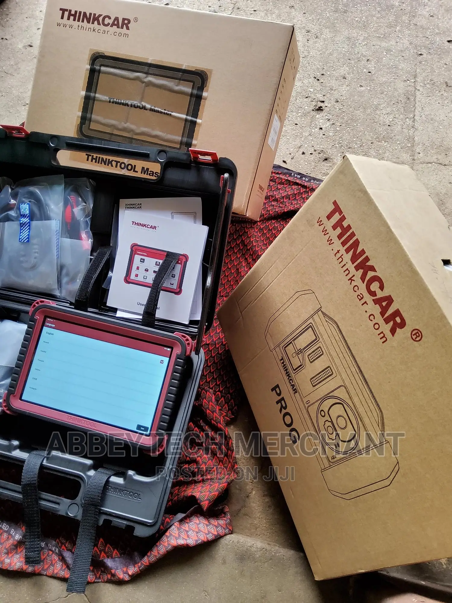 Thinktool Master Professionl Car Scanner Wit Online Programr