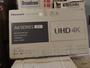 Hisense-50''inches Smart TV With Bluetooth+Netflix