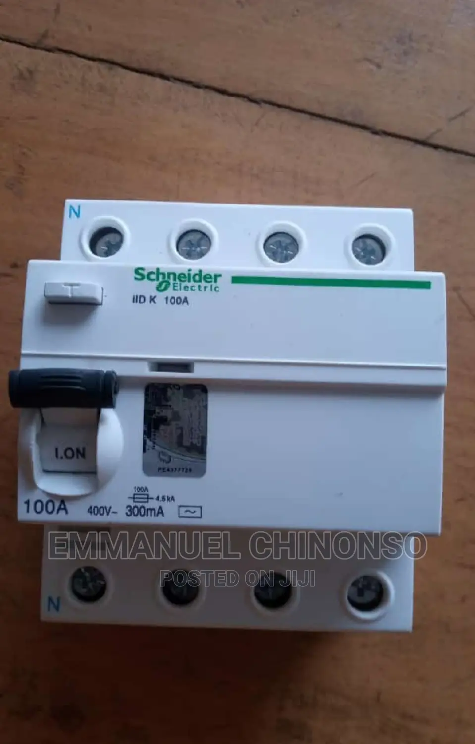 100A 4pole RCCB