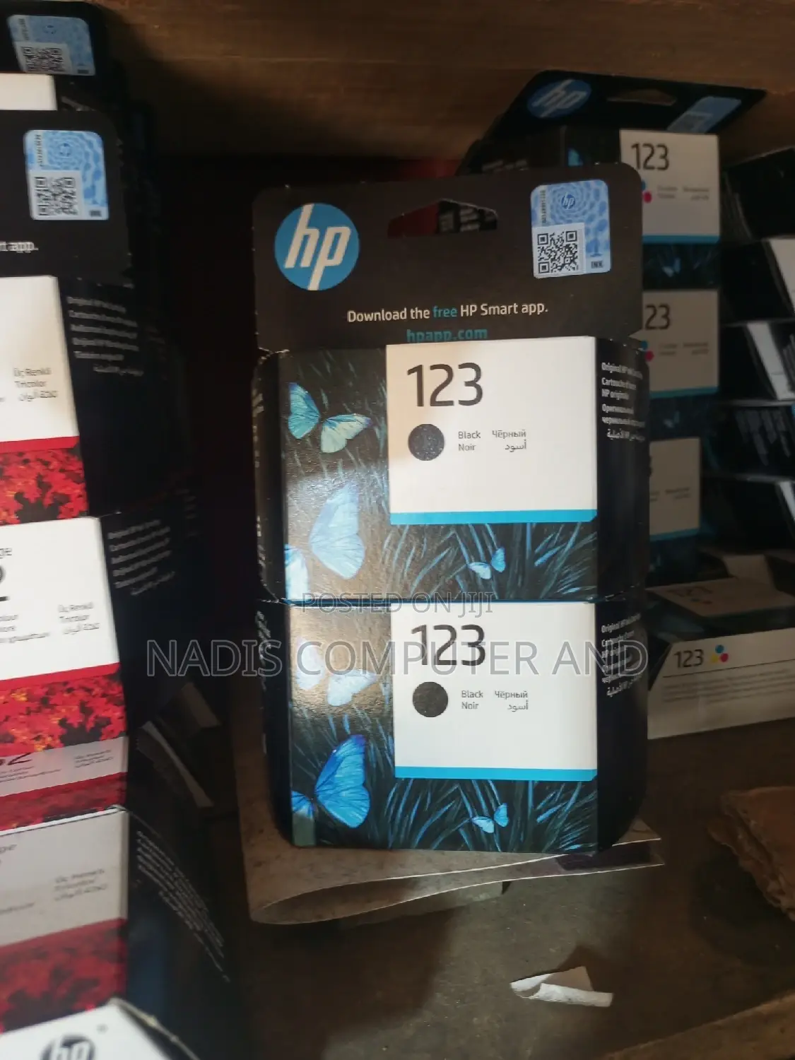 HP 123 Black Ink Jet