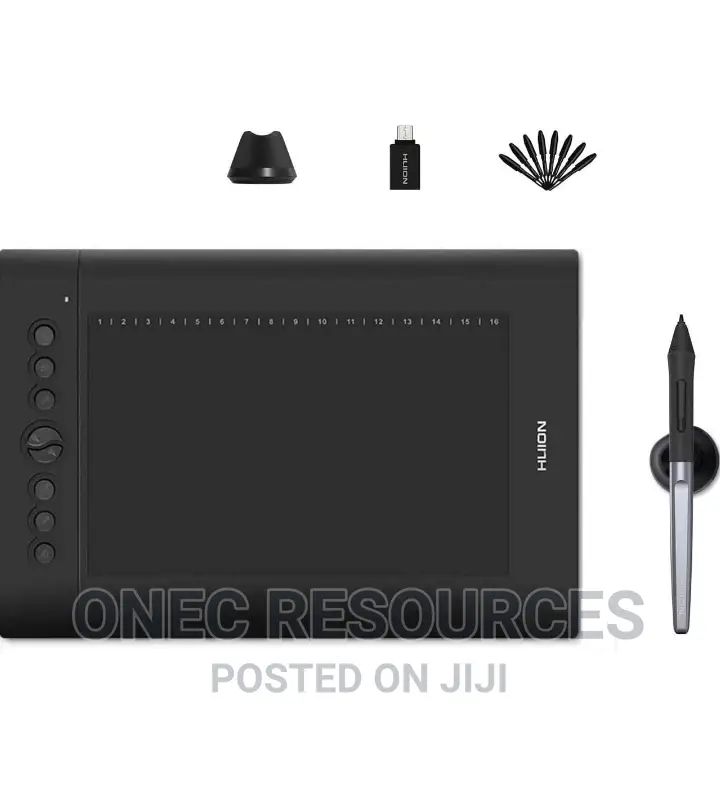 HUION H610PRO V2 Graphic Tablet, Battery-Free