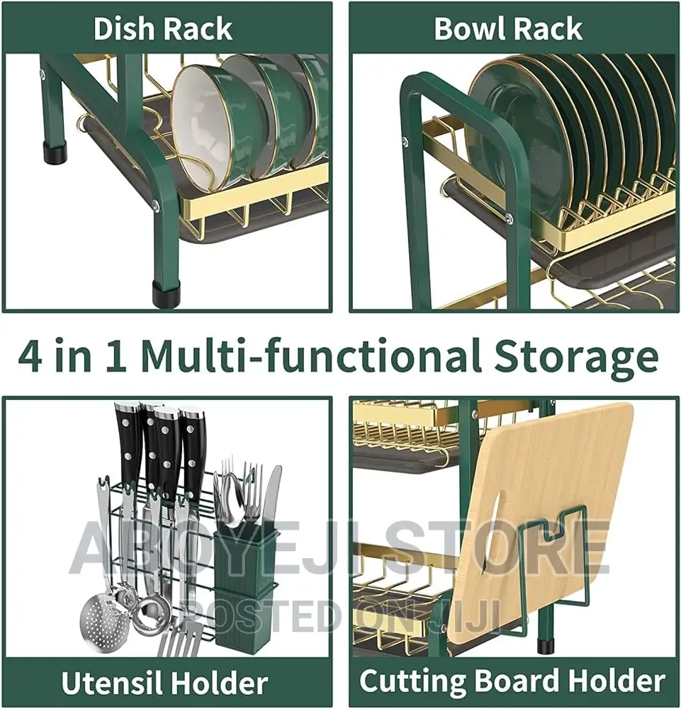 3 and 2 Tier Dish Drying Rack