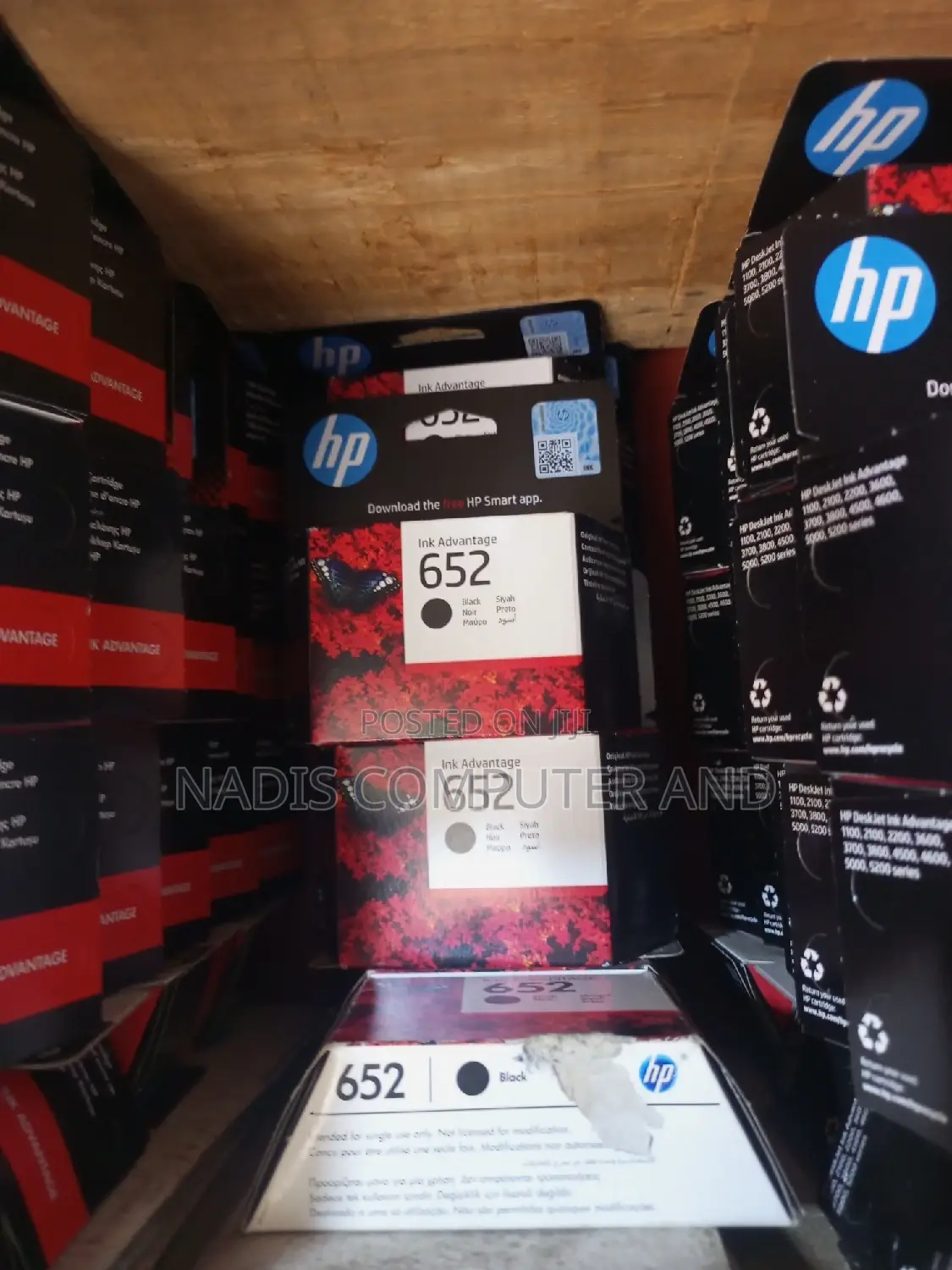 Hp 652 Black Ink Jet