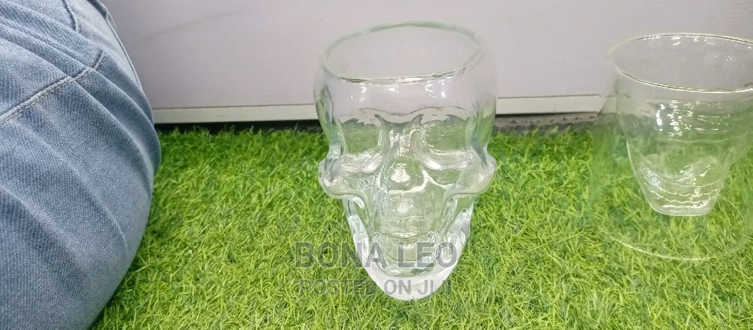 Skull Glass Cup