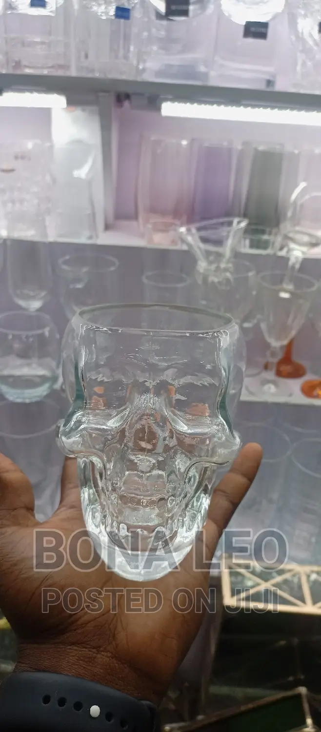 Skull Glass Cup