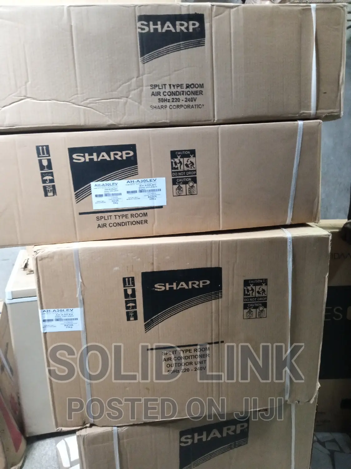 Sharp Split 3hp Air Conditioner 100%Cooper