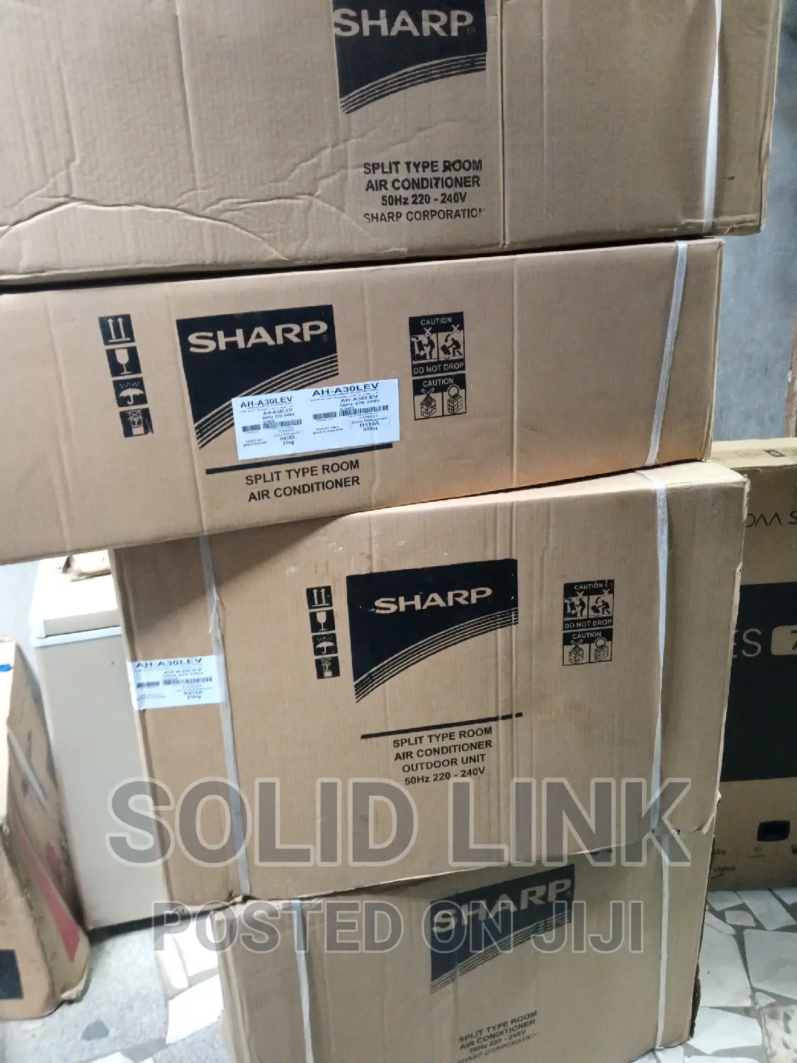 Sharp Split 3hp Air Conditioner 100%Cooper