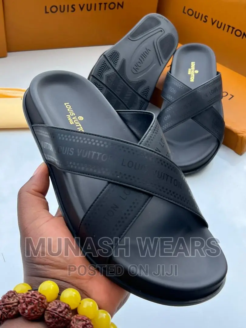 Luxury Leather Slipers Collection for Men