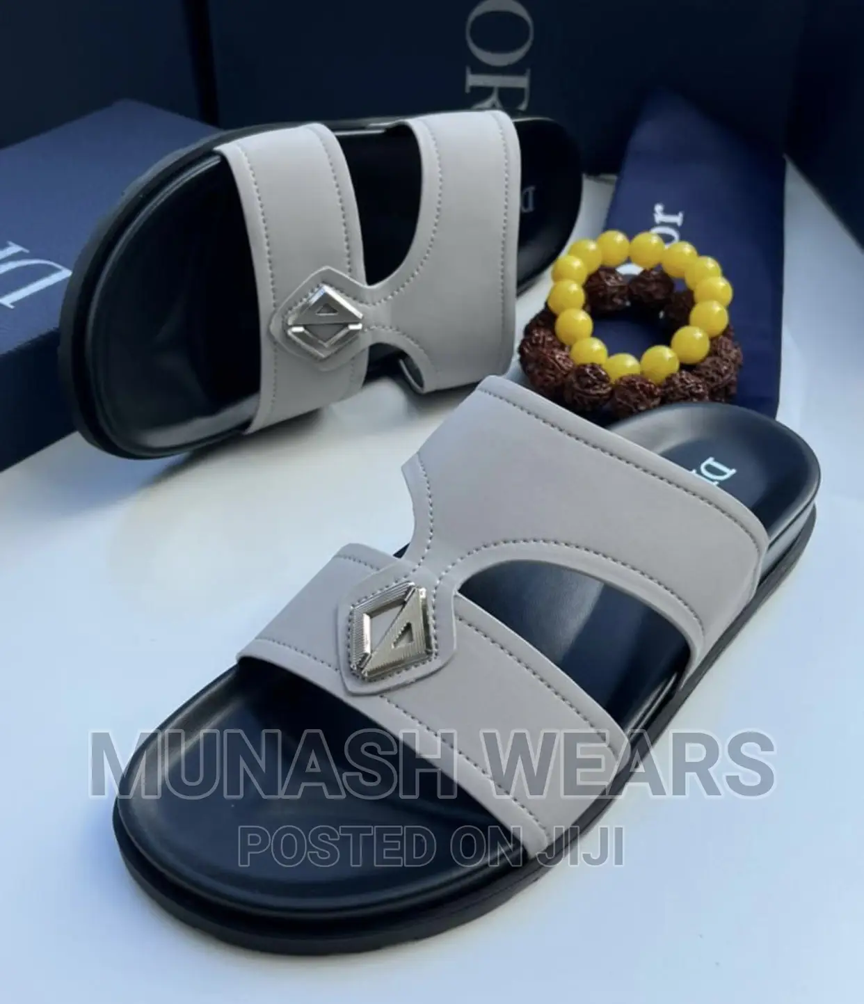 Luxury Leather Slipers Collection for Men