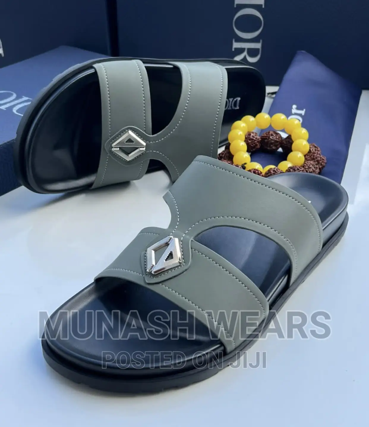 Luxury Leather Slipers Collection for Men