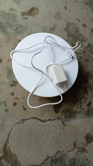 White Colour 3kg/9cm Rotating Turntable
