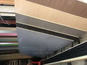 Vinyl Board and Fluted Panel