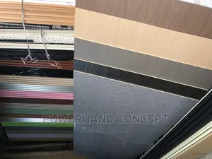 Vinyl Board and Fluted Panel