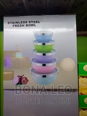 Colorful Steel Fresh Bowls