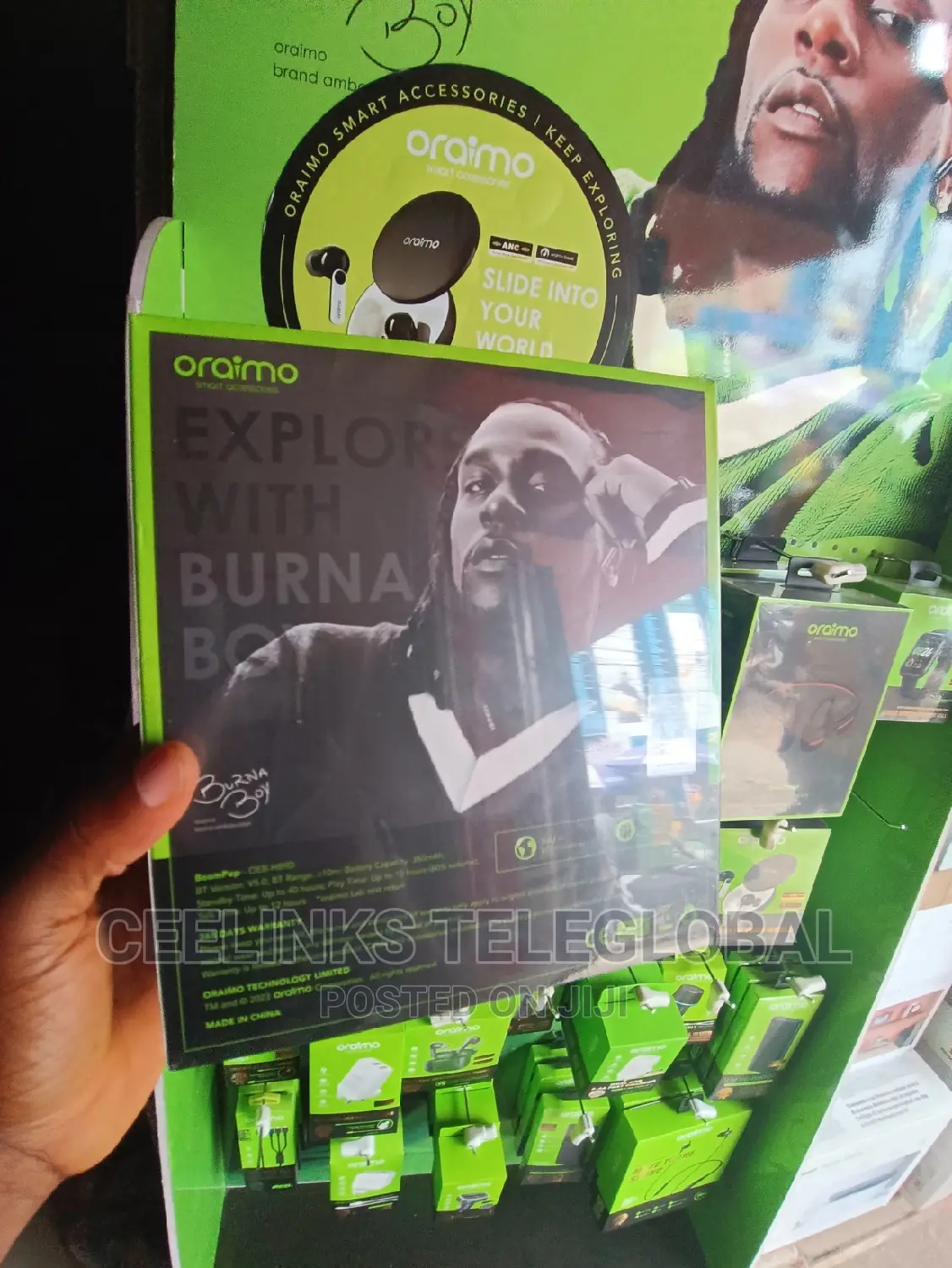 New Original Oraimo Boompop Headphone